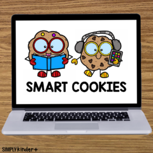 CVC Digital Smart Cookies Word Work Resource