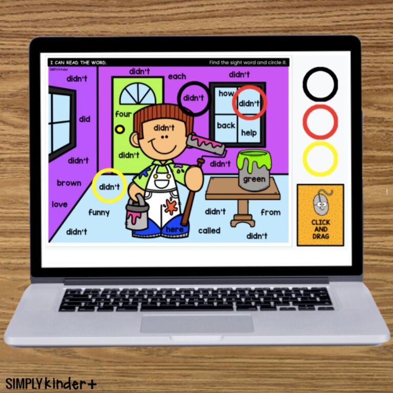 Thankful For My Students Printable - Simply Kinder Plus