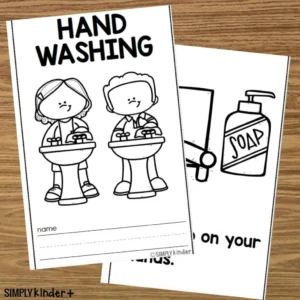 Handwashing Easy Reader | Germs & Hygiene Emergent Reader for Preschool, Pre-K, Kindergarten
