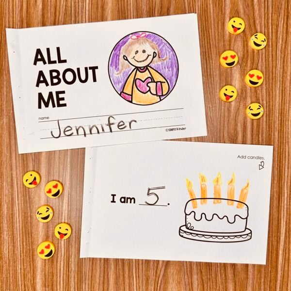 All About Me Book - Simply Kinder Plus