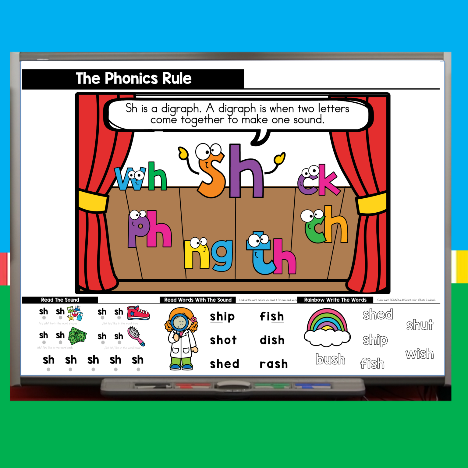 Digraphs Google Slides Teaching Slides - Simply Kinder + Printable ...
