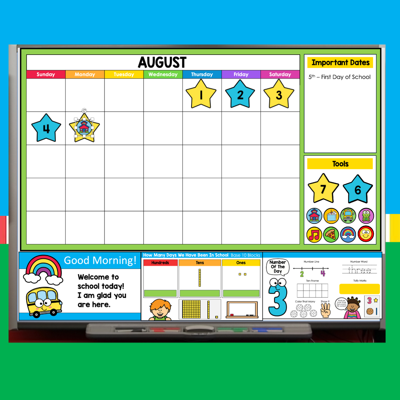 Morning Meeting resources from Simply Kinder+