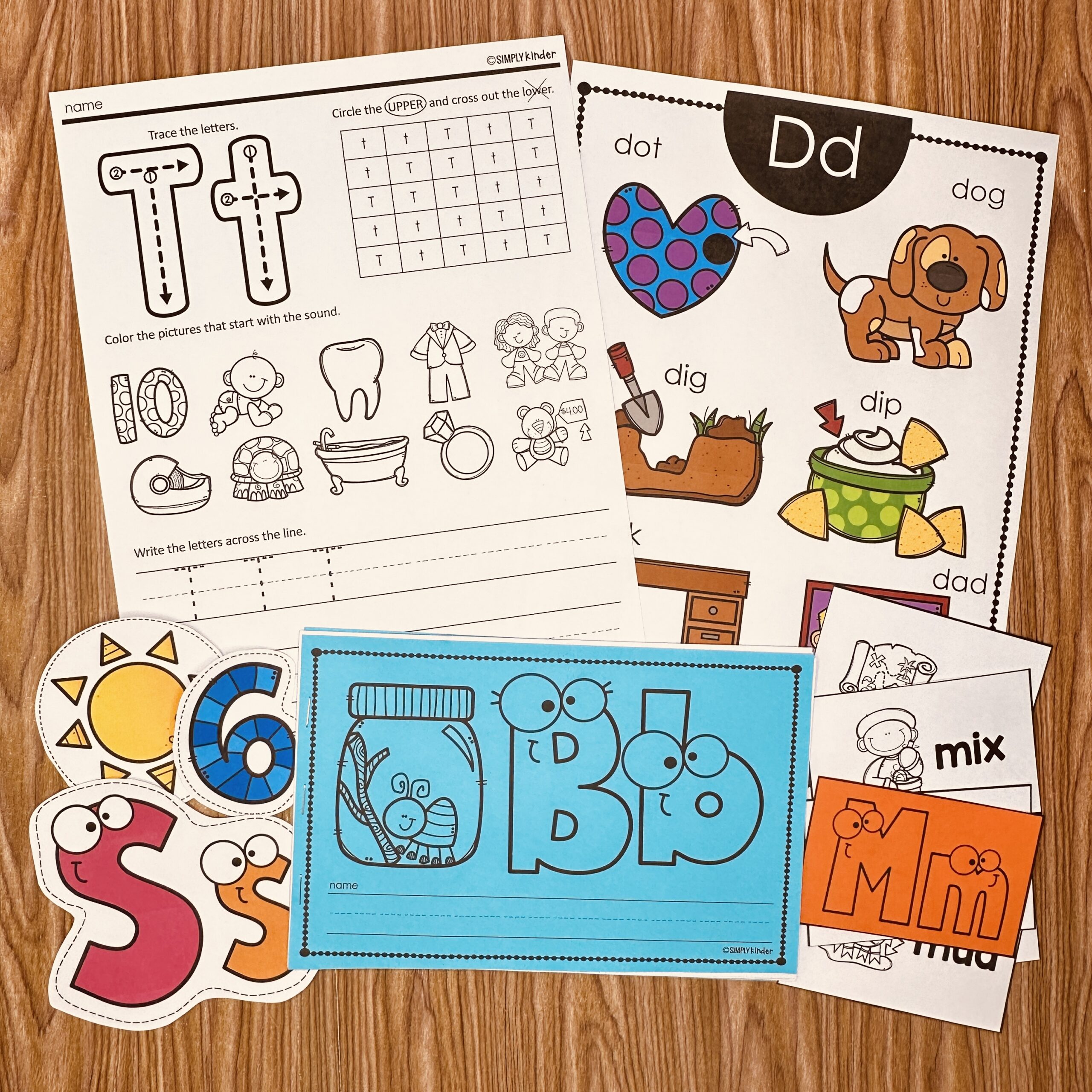 Alphabet Activities resources from Simply Kinder+