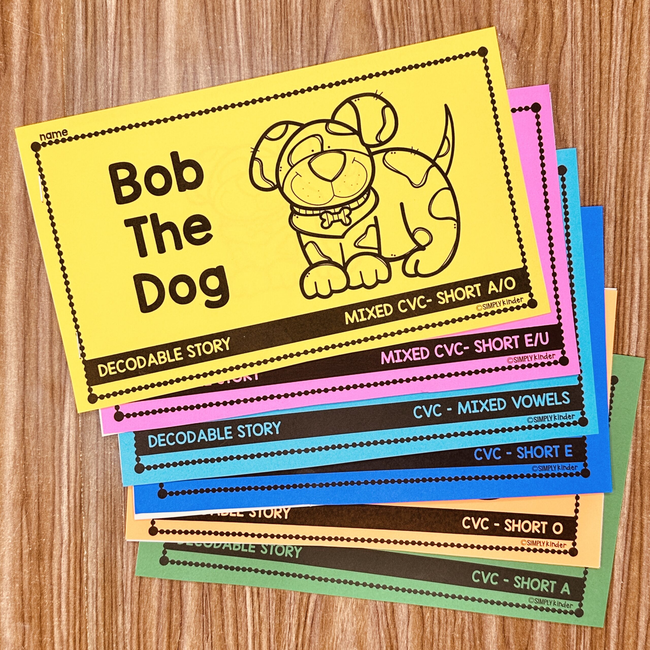 Decodable Readers resources from Simply Kinder+
