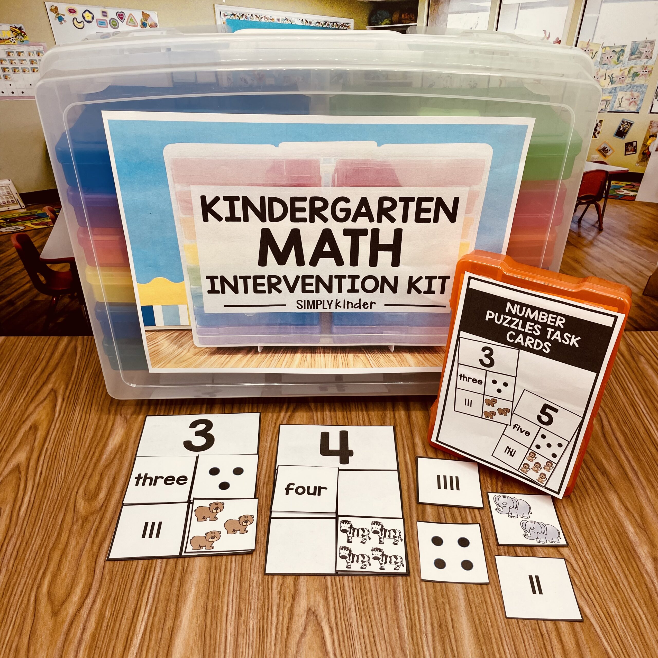 Math Small Group Kit resources from Simply Kinder+