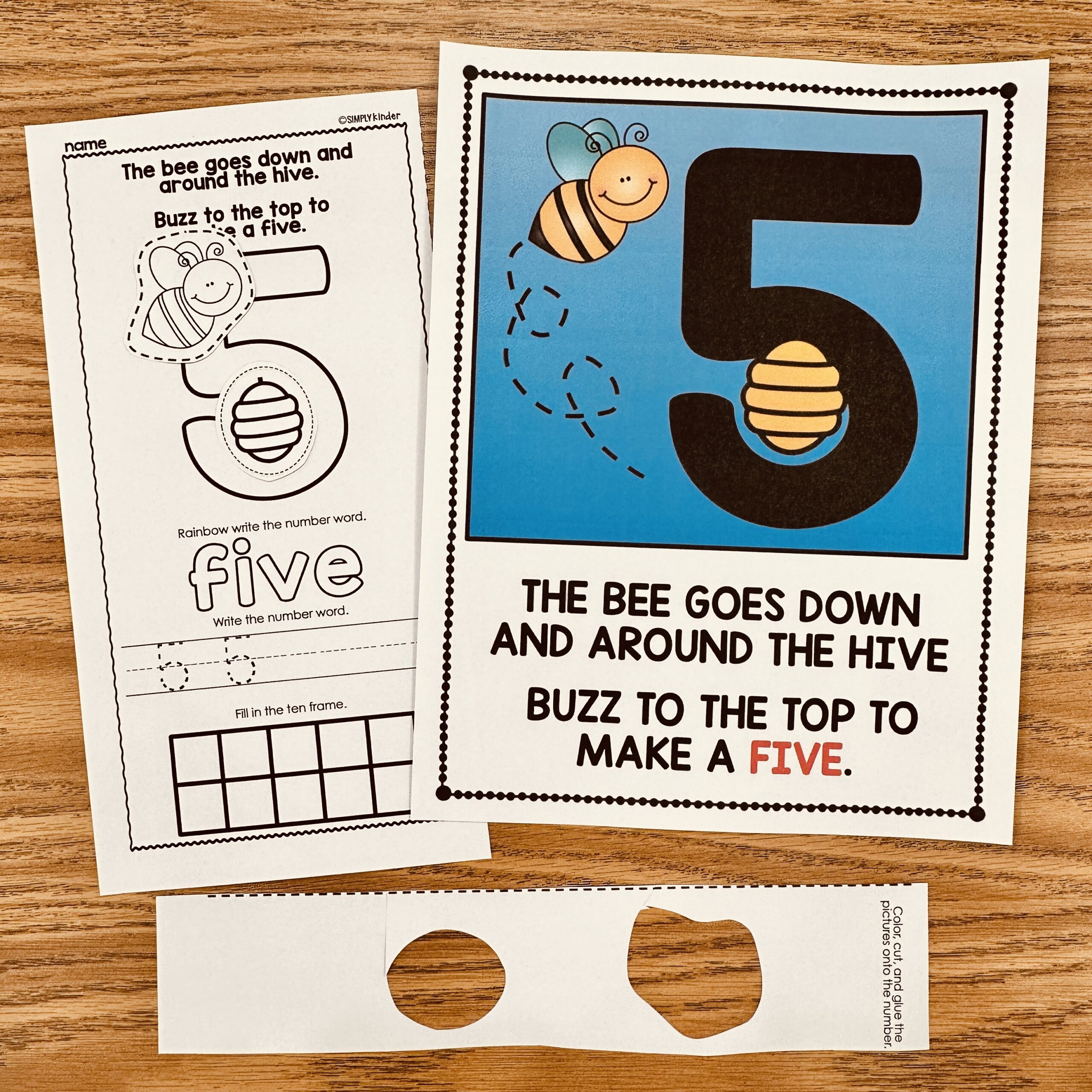 Number Poems resources from Simply Kinder+