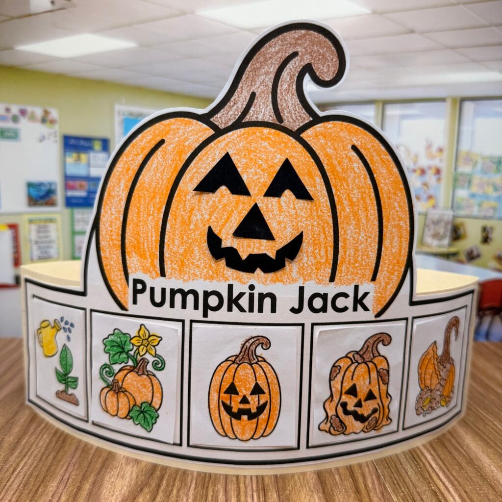 Pumpkin Jack Sequencing Hat