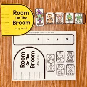 Room On The Broom Sequencing Craft — resource preview