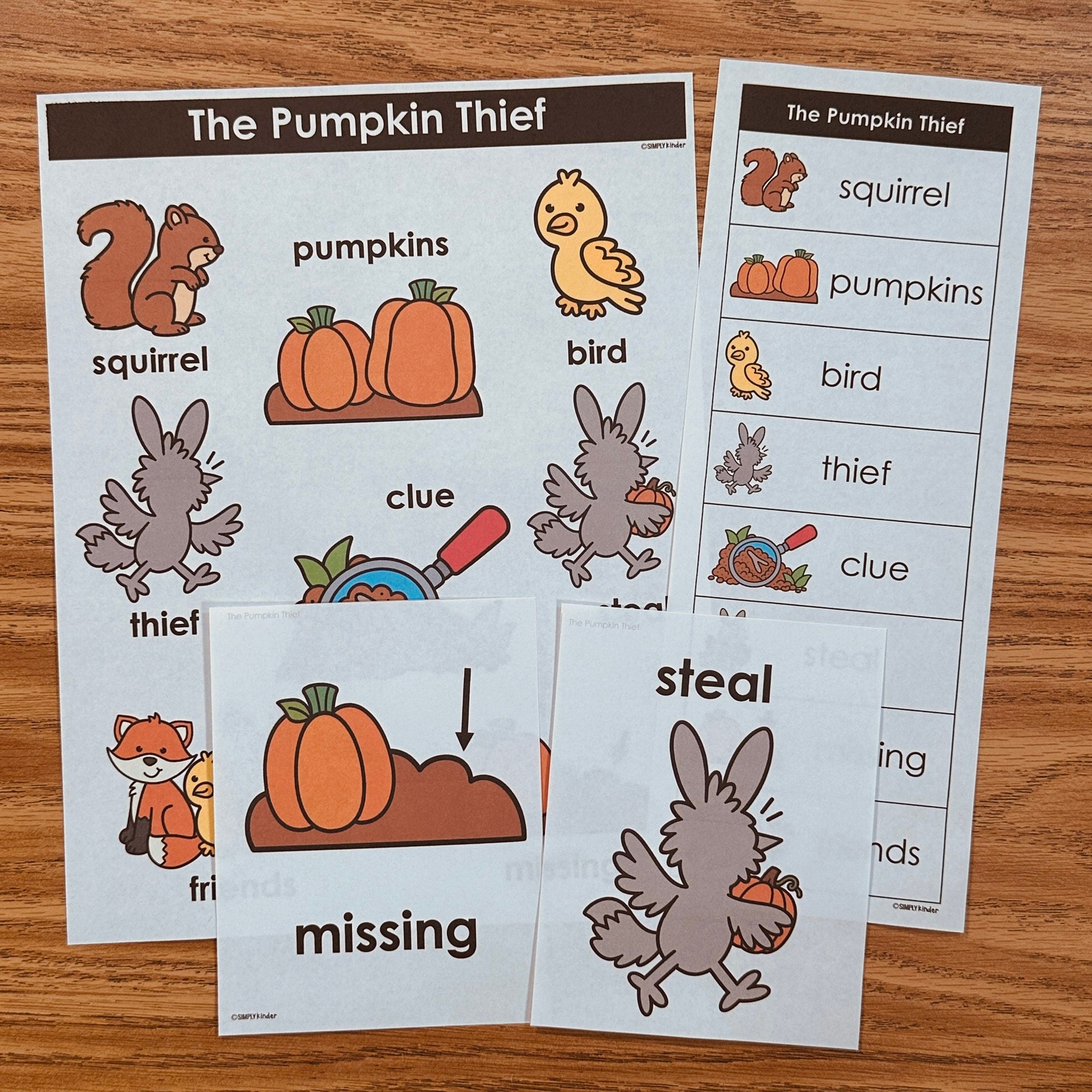 Pumpkin Jack Vocabulary — resource preview